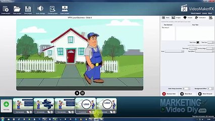 How To Add Music Into Videomakerfx slides Module 3