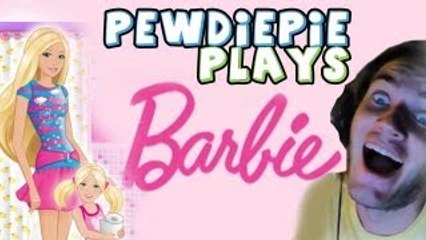 ピューディパイ　バービーゲーム (日本語字幕)　PLAY SCARY GAMES THEY SAID! - Barbie Game
