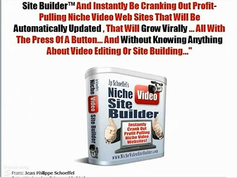 Niche Video Site Builder Review & Bonuses by Ed Kirwan