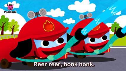 Fire Truck Song  Car Songs  PINKFONG Songs for Children