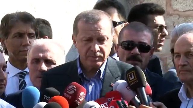 Başbakan'dan bayram namazı sonrası açıklama