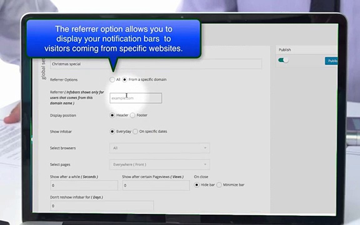 Infobar Demo