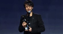 Hideo Kojima recoge su premio en la cumbre DICE 2016