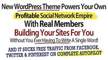 Covert Social Press Review - Social Network Empire with Real Members Building your sites for you!!