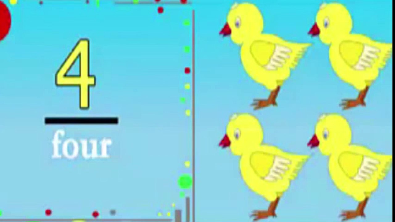 تعليم الاعداد الإنجليزية  للاطفال - رياض الاطقال