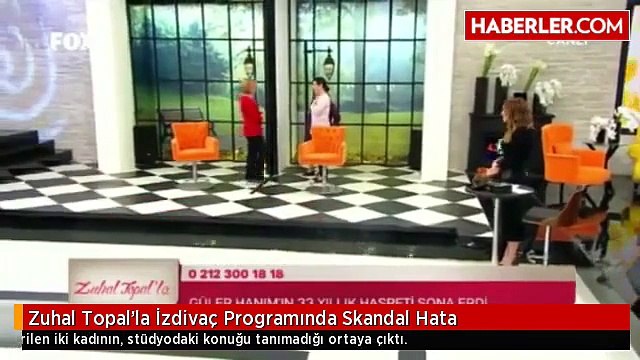 Zuhal Topal'la İzdivaç Programında Skandal Hata