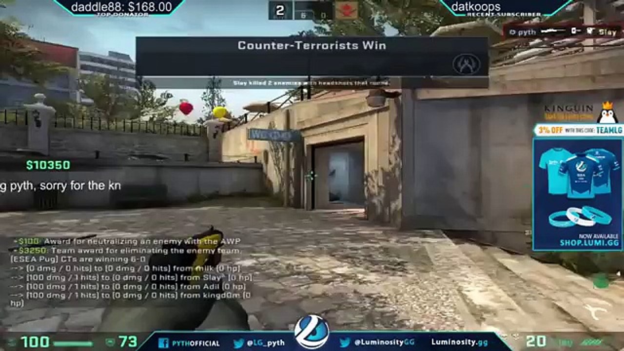 CSGO - Pro VAC-Shots of 2015
