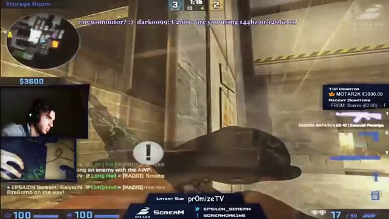 CS-GO Pro Gamers going to VACation #2 'Scream'