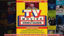 Download PDF  Leonard Maltins TV Movies and Video Guide 1989 Plume FULL FREE