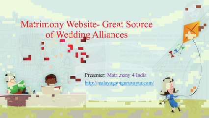 Matrimony Website- Great Source of Wedding Alliances