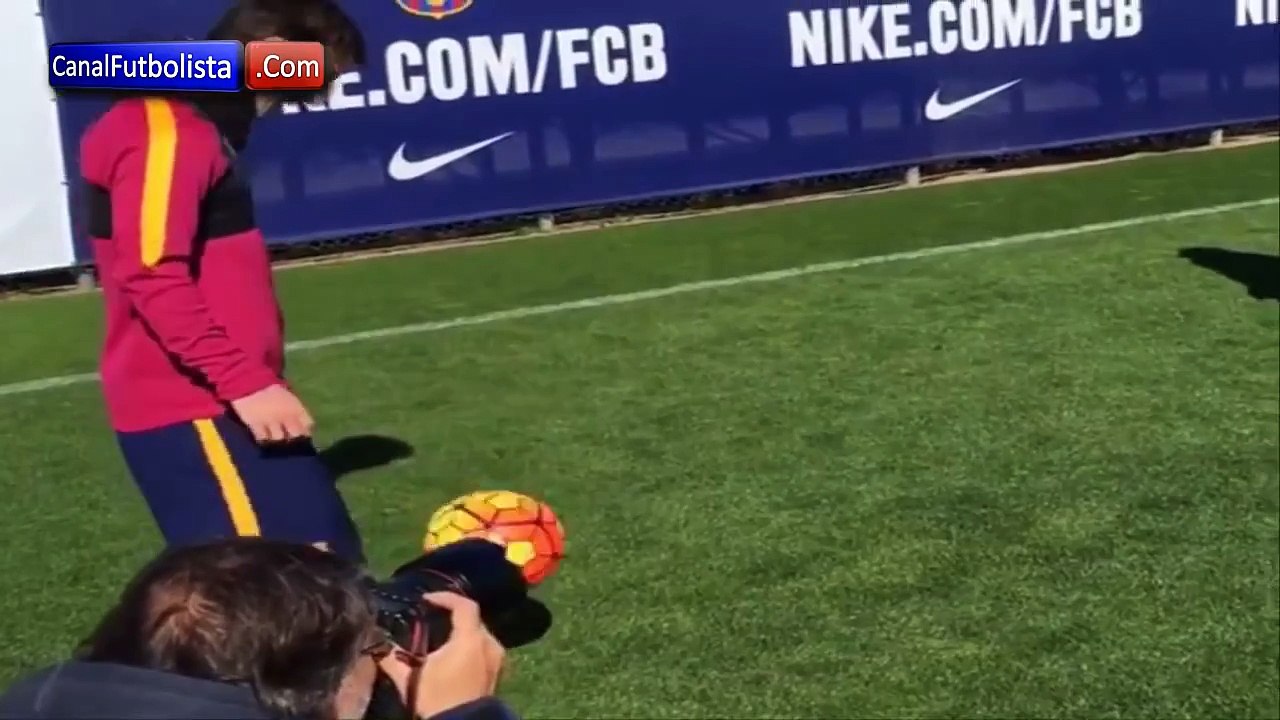 Messi entrainement