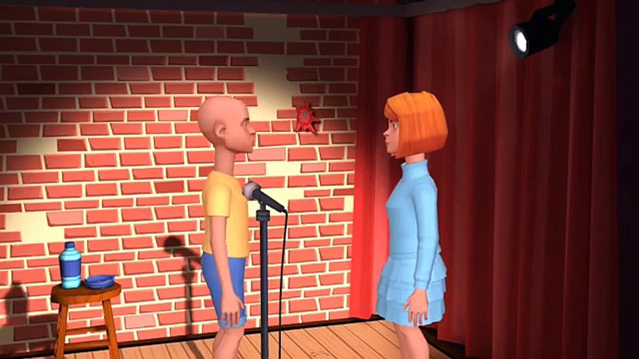 Caillou pushes Rosie and gets grounded: Requested (Plotagon)