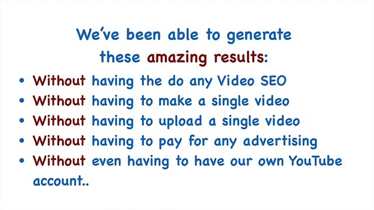 Video Traffic Genie