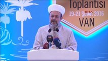 Van - Diyanet Başkanı Görmez, 32.il Müftüleri Toplantısı'nda Konuştu 4