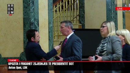 Anton Quni flet per denimin e tij nga gjykata serbe