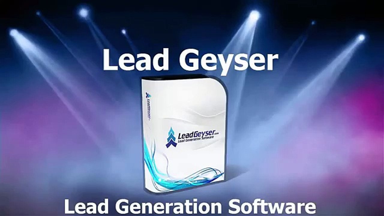 Running A Basic Search With Lead Geyser Lead Generation Software