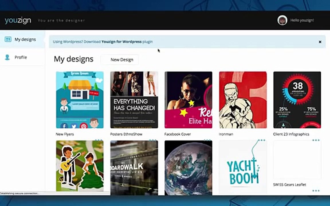 Youzign   You Are The Designer