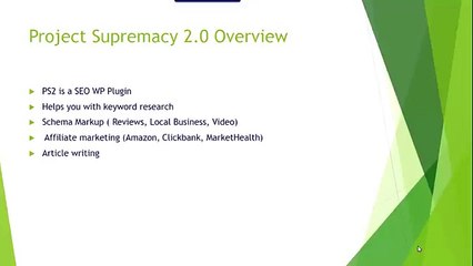 Project Supremacy 2.0 Review SEO Tool - Good? - Nope!