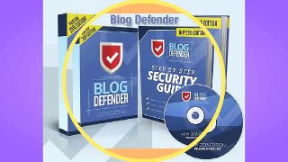 Blog Defender Review for WordPress Web Sites and Blogs