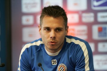 Kévin Bérigaud avant SCO Angers vs MHSC