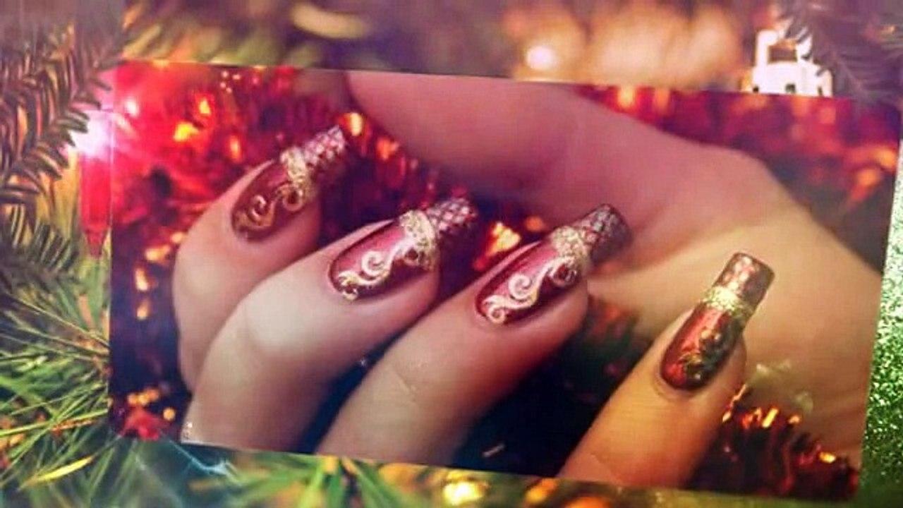Идеи Новогоднего Маникюра 2016