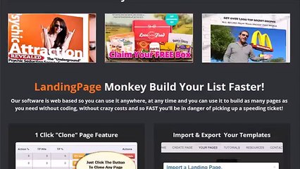 Purchasing Landing Page Monkey