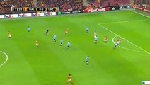 Sabri Sarioglu Goal - Galatasaray 1 - 0 Lazio - 18-02-2016
