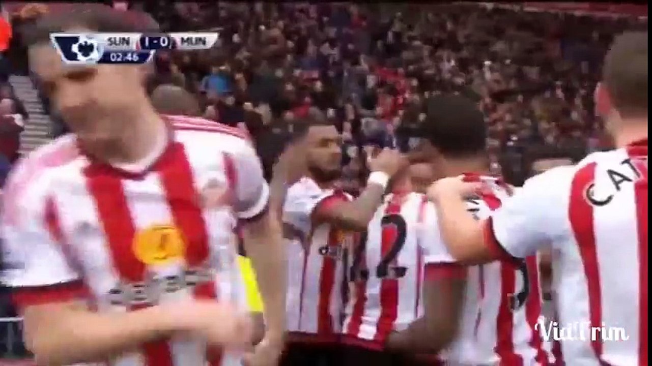 GOLS - Sunderland 2 x 1 Manchester United - All Goals  - FOOTBALL MANIA