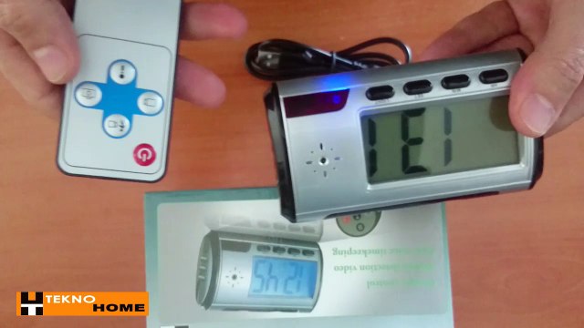 Masa Saati Gizli Kamera Kullanımı teknohome.net