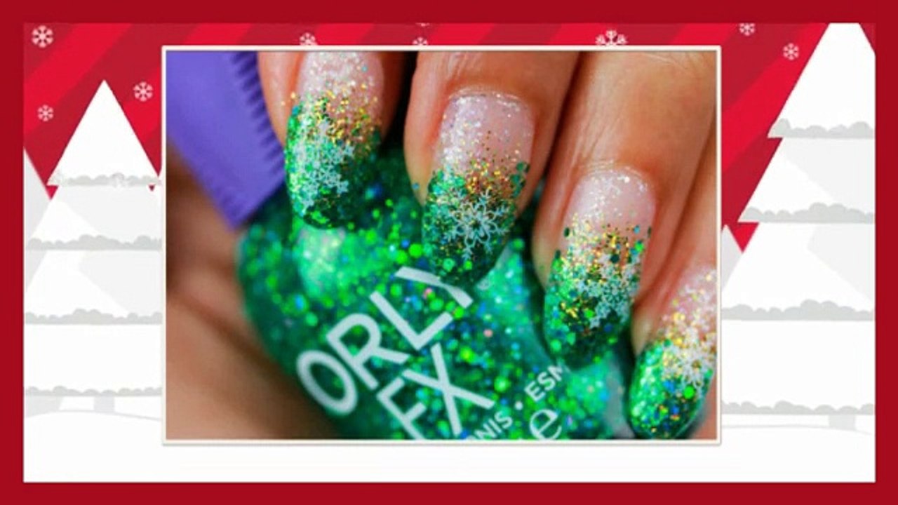 Новогодний маникюр 2016