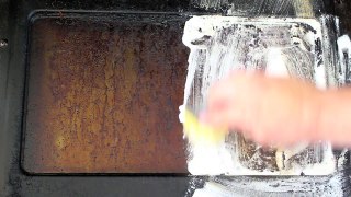 2 Ingredient Oven Glass Cleaner