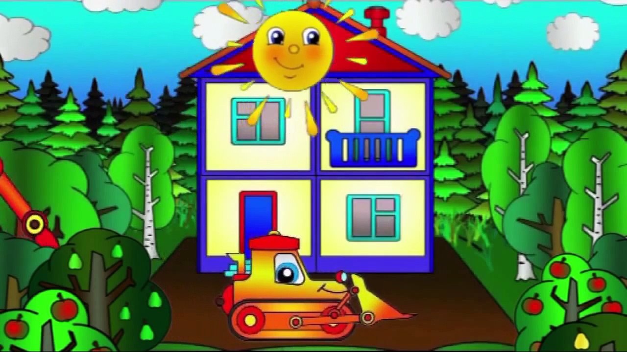 Рабочие Машины мультфильм 2 (мультик про машину и джип под новую музыку)