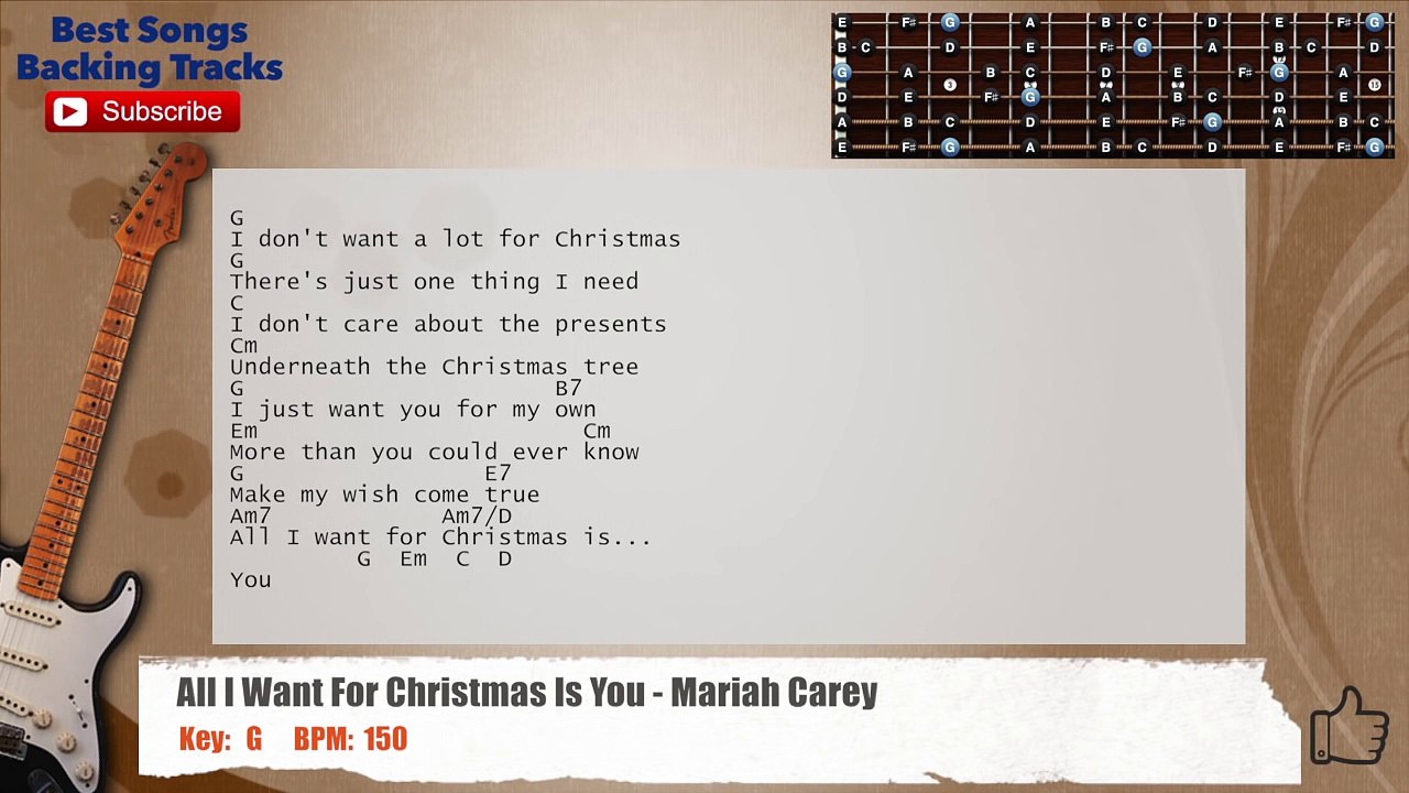 All I Want For Christmas Is You - Mariah Carey...