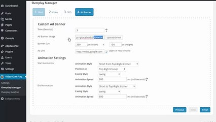 Video Overplay Demo - Ad Banner