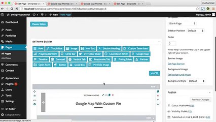 DT builder Google Map - Omnitheme