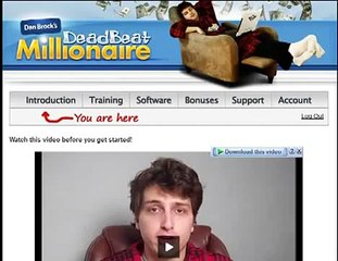 Create Affiliate Niche Product Sites With Deadbeat Millionaire .flv