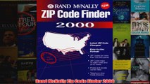 Download PDF  Rand McNally Zip Code Finder 2000 FULL FREE