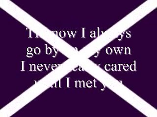 ---Alone by Celine Dion w-_ lyrics