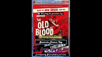 Keygen Wolfenstein The Old Blood (Serial Number - Key)
