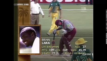BRIAN LARA MATCH WINNING 102  V AUSTRALIA 1996 - Npmake