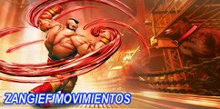 Vídeo Guía Street Fighter V - Zangief Movimientos