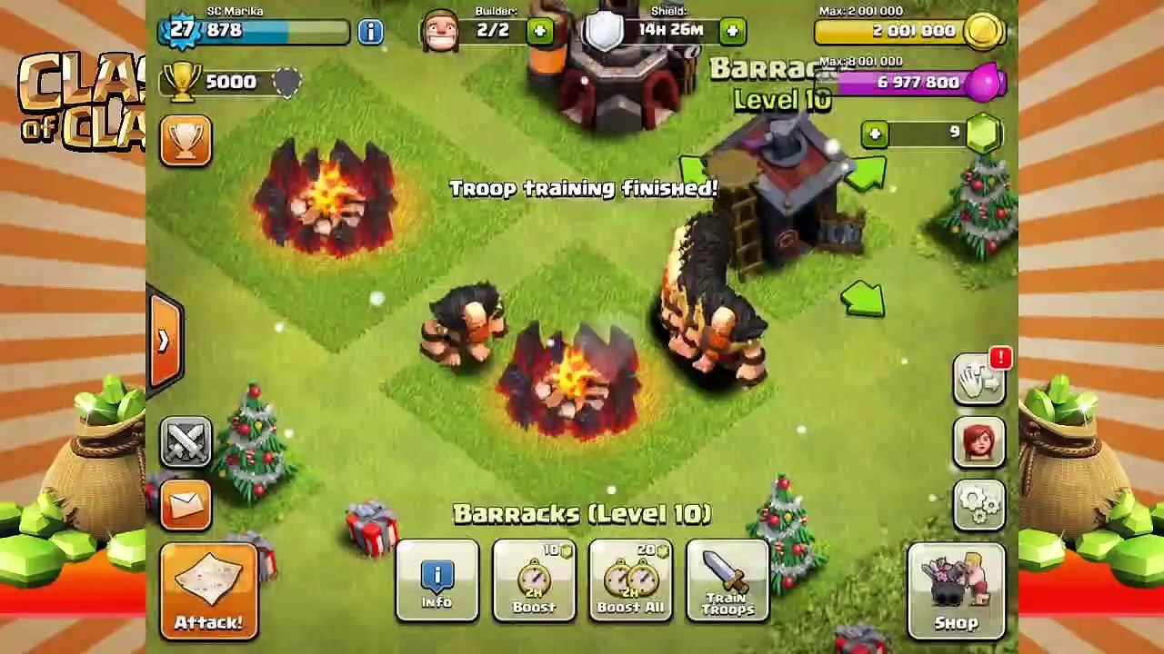 BUYING GIANTS LEVEL 7! Clash of Clans New Update Review!