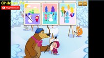 Маша и Медведь Угадай Картину Маша и Медведь все серии подряд игр мультфильма Masha and the Bear
