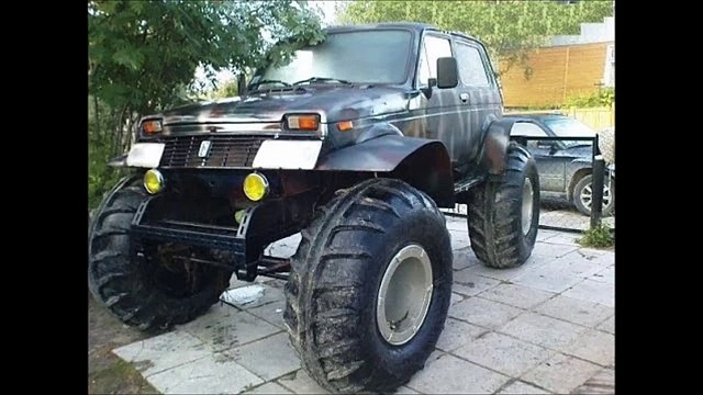 БигФУТ из ВАЗ НИВА 4х4 новинки авто 2015