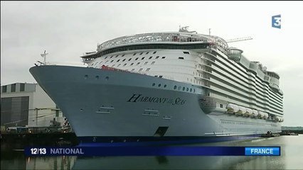 JT FR3 19 fév 2016 Harmony of the Seas