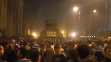 احتجاج بالقاهرة على مقتل مواطن برصاص الشرطة