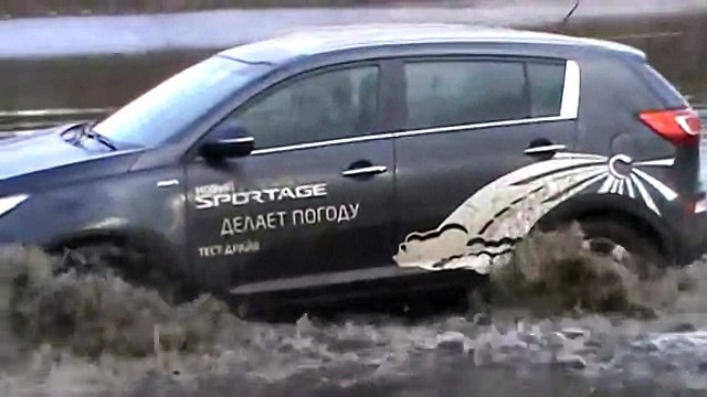 КИА Спортейдж 2011-2012 NEW - тест на бездорожье, off road test