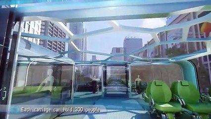 مشروع مبتكر للتخلص من الزحمة عبر قطار لاحتواء السيارات