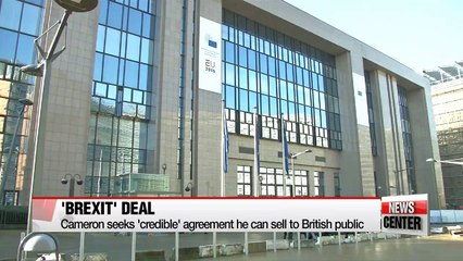 Cameron: No deal in sight over Britain's place in EU