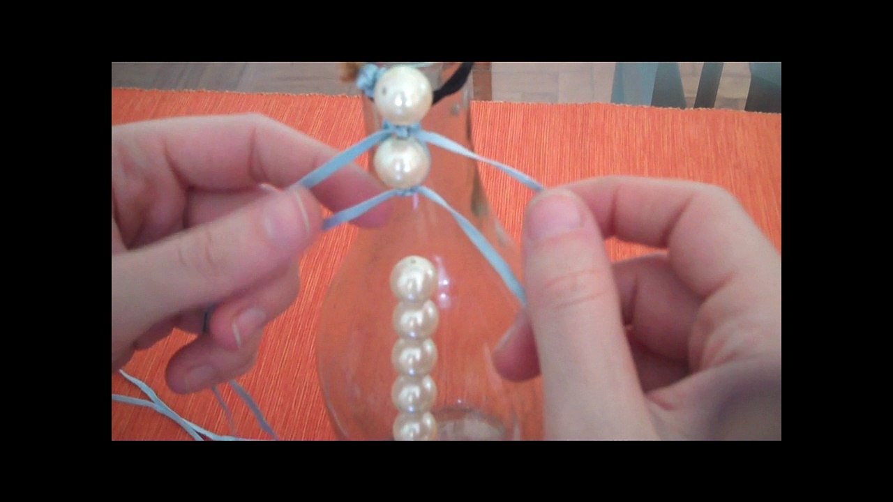 how to diy pearl necklace in a easy way